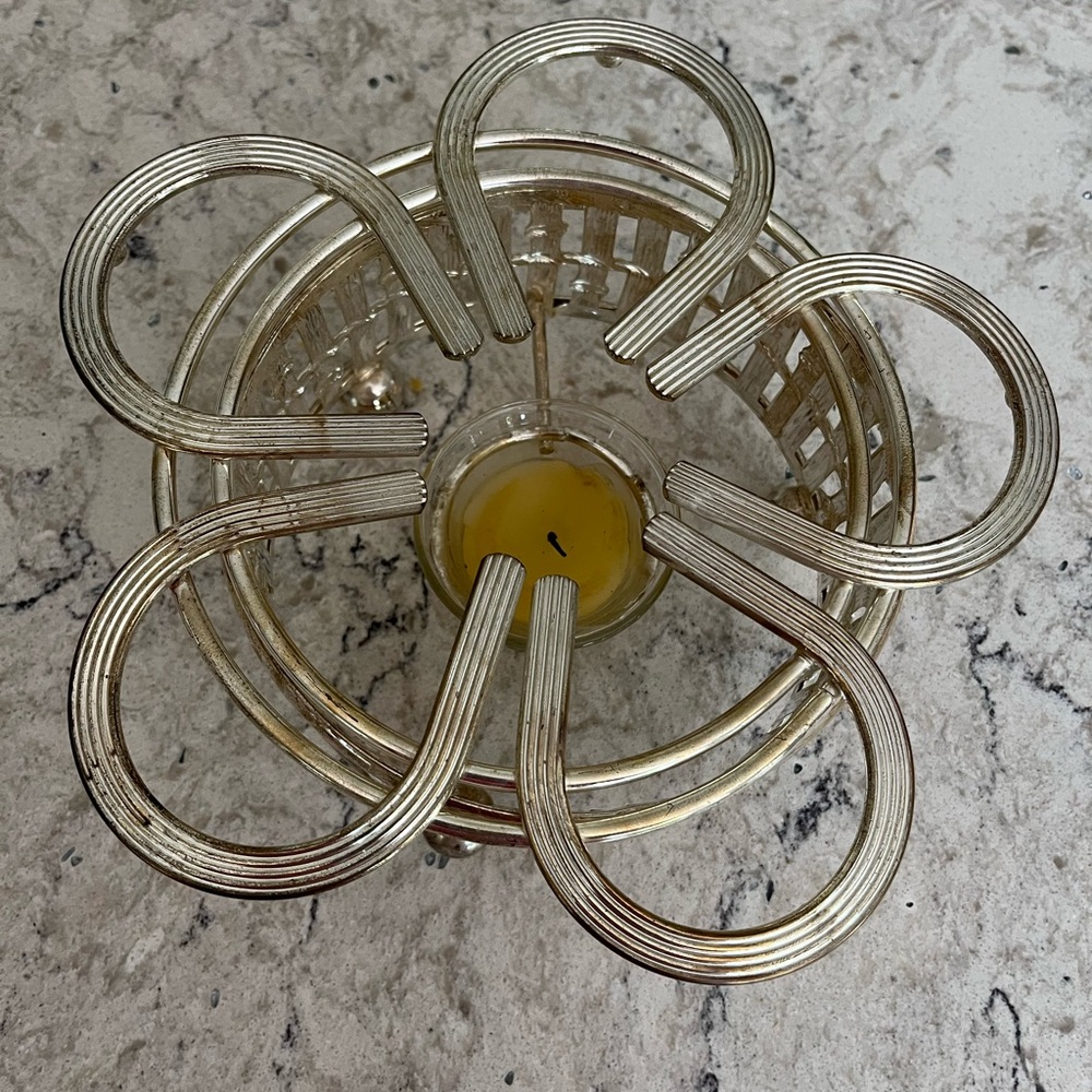 🌻Retro 1970’s silver warmer - Picture 4 of 11